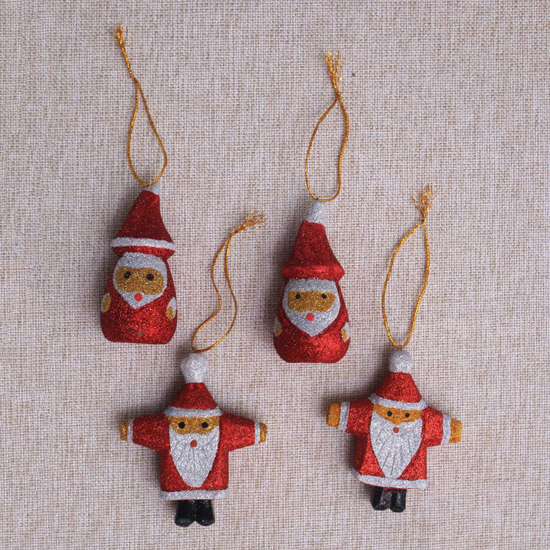 3.9'' Wood Hanging Figurine Ornament