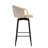 2pcs Beige Velvet Dining Chairs With 360° Swivel, Comfortable Sitting Experience, Fabric, Stable Metal Legs, For Different Environments, Easy To Install And Clean Up Swivel (2pcs) - Dependable Daily-196324379-196324390