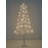 5ft White LED Cluster Tree with 720 Warm White LEDs Indoor Use Only