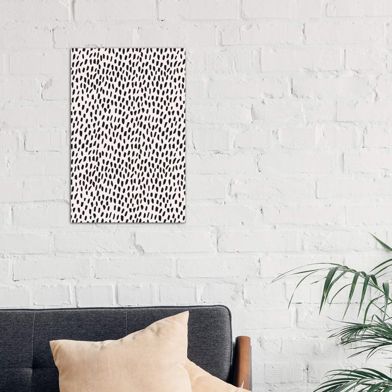 Salty Leopard - Wrapped Canvas Print, 66.04 cm H x 45.72 cm W x 1.91 cm D