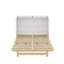 Lit escamotable double avec grand tiroir-420329642