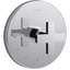 Composed® Thermostatic Faucet Trim with Cross Handle-1659125724