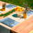 Polyester Abstract Rectangle Placemat