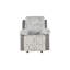 Fauteuil inclinable avec ceinture à DEL gris-1905619291