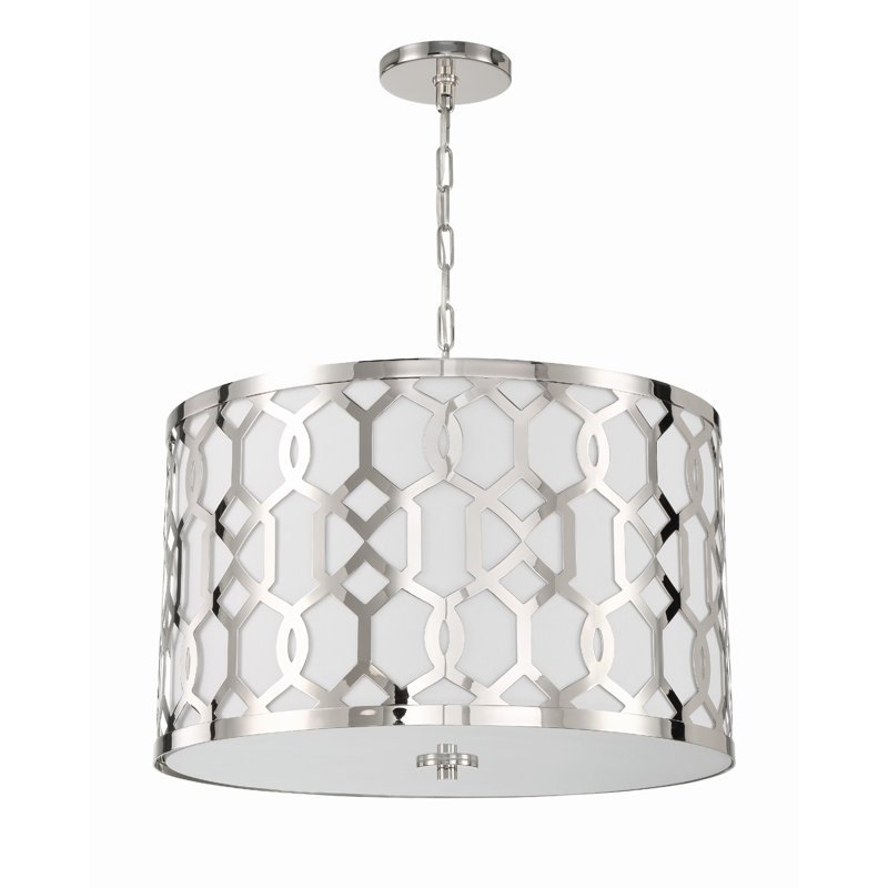 Jennings 5 - Light Chandelier, Nickel, 24.25" 5-Light