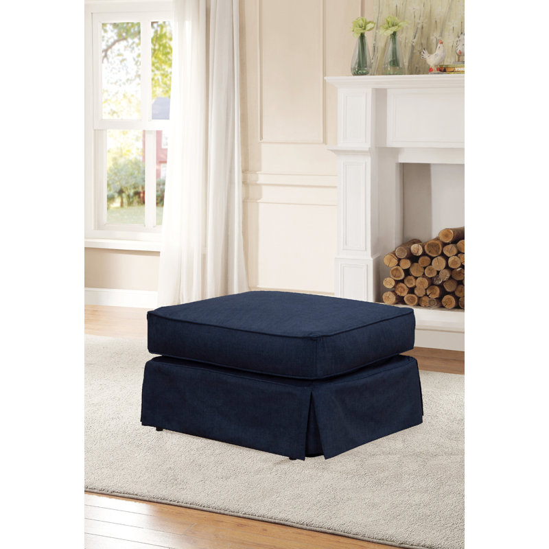 Housse pour repose-pieds à coussin carré Gauvin