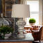 Ceramic Table Lamp With Linen Shade