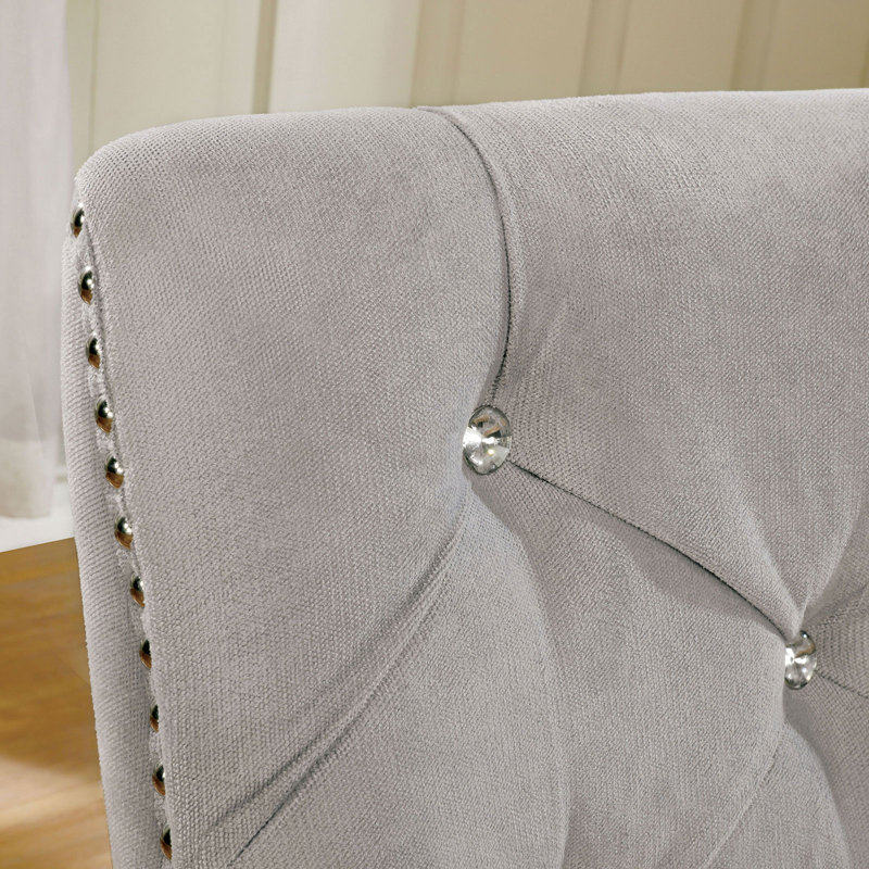 Chaise d'appoint rembourrée en flanelle Willow Creek