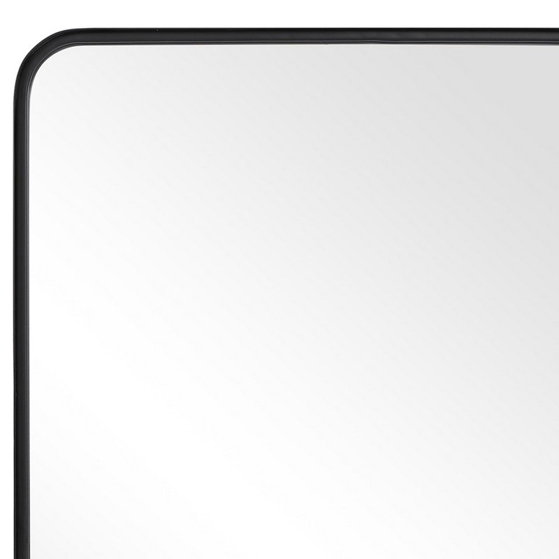 Keaton Mirror, 38" x 24", Brushed Black