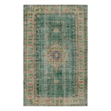 One-of-a-Kind Rectangle 5'9" X 9'1" Hand Knotted Area Rug