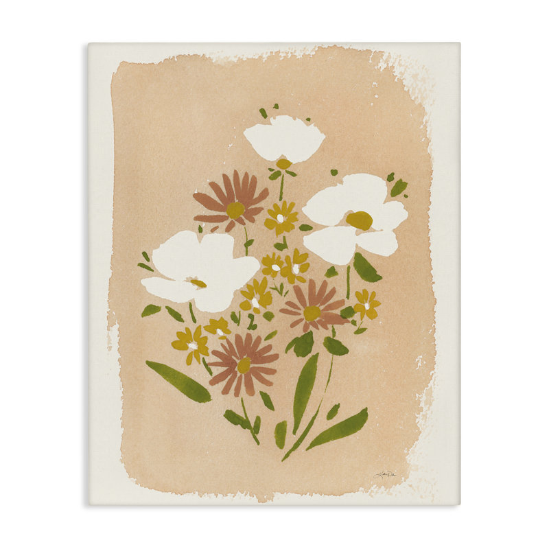 Art mural sur toile Wildflower Meadow Treasures, design par Katrina Pete, H 40 po x l 30 po