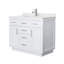 Beckett TK 42'' Free Standing Single Bathroom Vanity with Top-364090836-409488565-409489225