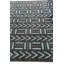 Tapis noir 7 x 10 Petrella
