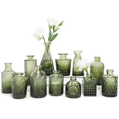 Ensemble de 12 vases Bud