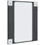 Mikayia Rectangular Metal Wall Mirror-269484446