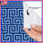 Greek Key Pattern Shower Curtains Extra Long-966807420