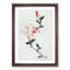 Large Pink Blossom by Katsushika Hokusai - Picture Frame Painting Print-55777657-55777658
