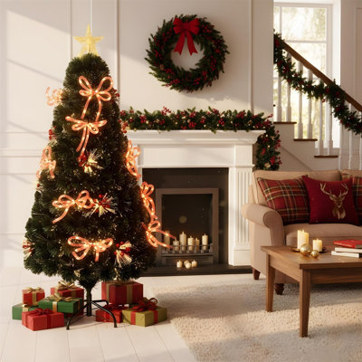 Lighted Artificial Christmas Tree