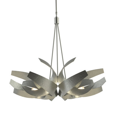 Corona 6 - Light Unique/Statement Geometric Chandelier