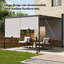 Dual Roof Sliding Pergola 3x3m