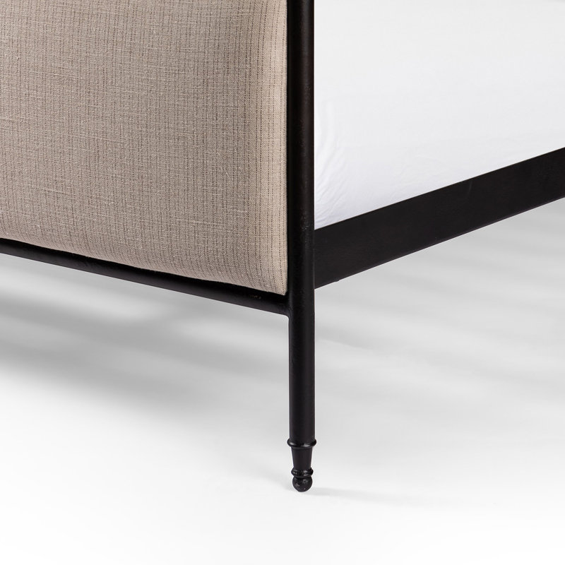 Leyla Bed, King, Laine Natural