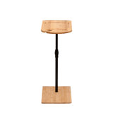 Bamboo Height Adjustable Side Table