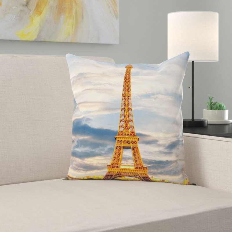 Microsuede Throw Pillow