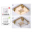 4 - Light 32cm LED Acrylic Flush Mount