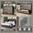 Murphy Bed Cabinet With Built In Drawer And Power Outlets-1660781016-1660781018