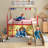 Robinson White Panel Bed