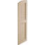 Timberthane Two Equal Louvre w/Elliptical Top Shutters-64372256-64372265-64372276