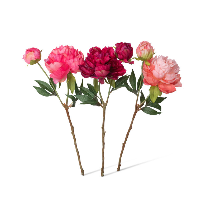 Garden Floral Peony Faux Floral