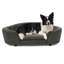 Canapé pour chien surdimensionné ovale semi-fermé surdimensionné-173421107