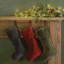 Chaussette de Noël en velours-588967300