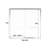 60” Wide X 57” High Aluminum Frame Double Sliding Bathtub Door, 1/4” Clear Tempered Glass, Soft-close Feature, Reversible For Distinct Bathroom Configurations, Glass With Reduced Breakage Risk 60”w