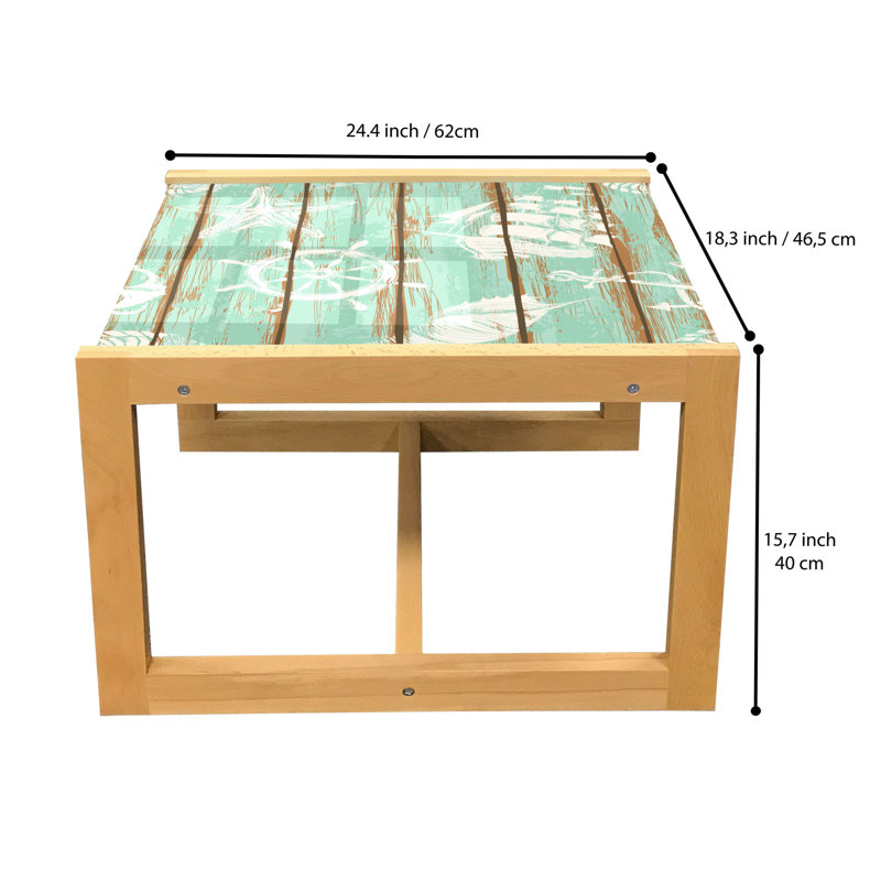 Jalayna Sled Coffee Table, 62cm H x 46cm W x 40cm D