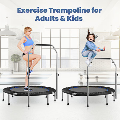 40" Foldable Mini Trampoline For Adults