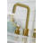 Kingston Brass Hallerbos Two-Handle 3-Hole Deck Mount Widespread Bathroom Faucet with Push Pop-Up Drain-87094666
