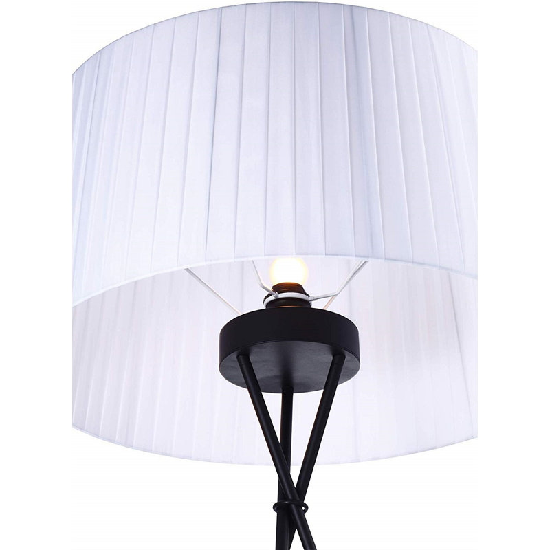 Lampe trépied 70 "Fruitvale, Blanc