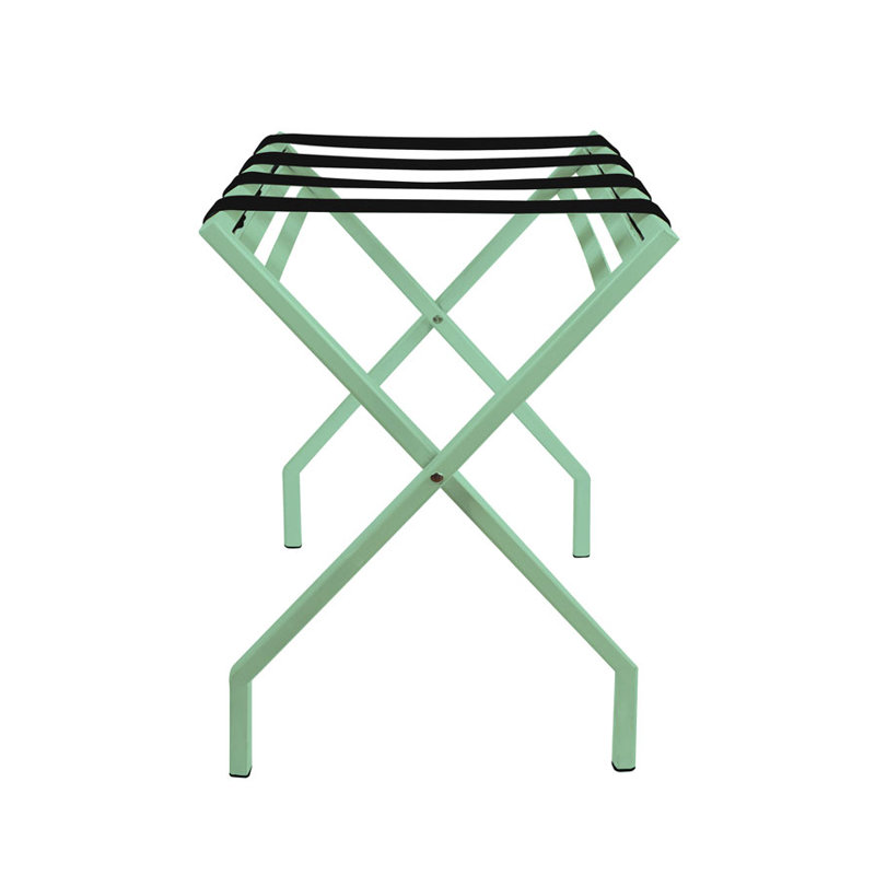 Porte-bagages pliant Suba, Menthe / noir