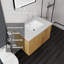 Meuble-lavabo flottant avec lavabo