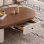 Contrasting colour and simple design coffee table-1018422131
