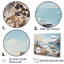 Minimalism Sheep On The Beach - Sheep Canvas Wall Art-787939680-787939707