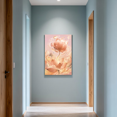Plants & Flowers Dreamy Lotus Floating In Ethereal Light