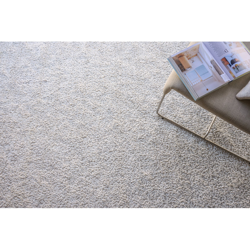 Morello Hand Made Area Rug in Ivory, Rectangle 9' x 15'