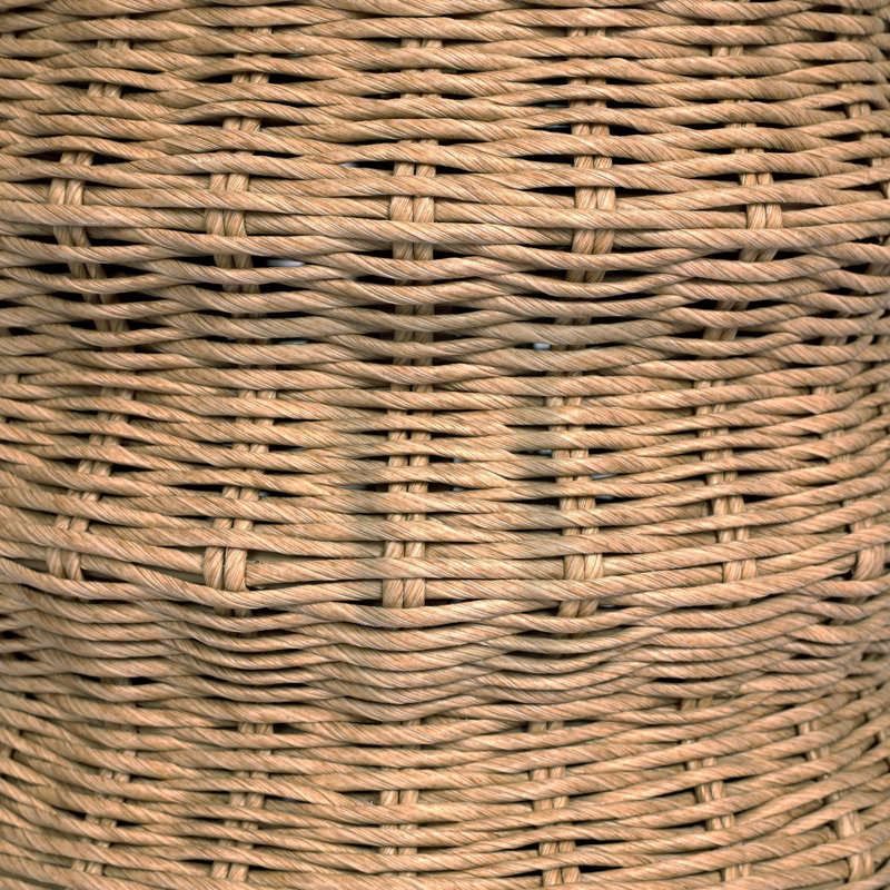 Brailey End Table-Smoked Natural Sungkai, Smoked Natural Sungkai