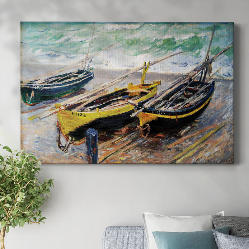 Monet - Toile tendue avec châssis, H 12 po x l 18 po