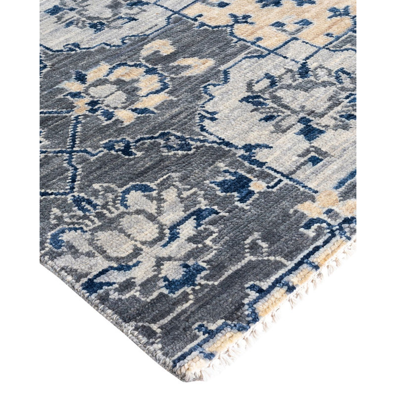 Overdyed One-of-a-Kind 9' 1" X 12' 2" Hand Knotted Area Rug