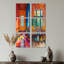 Ensemble de 6 reproductions d'art sur toile Orange-1902961611-1902961610