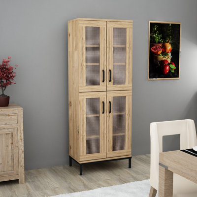 Armoire d'appoint à 4 portes Coverly